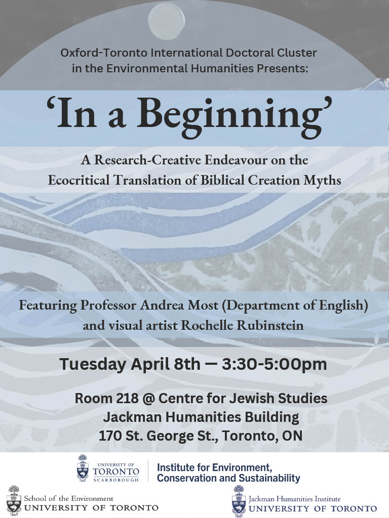 ‘In a Beginning’ Event Poster